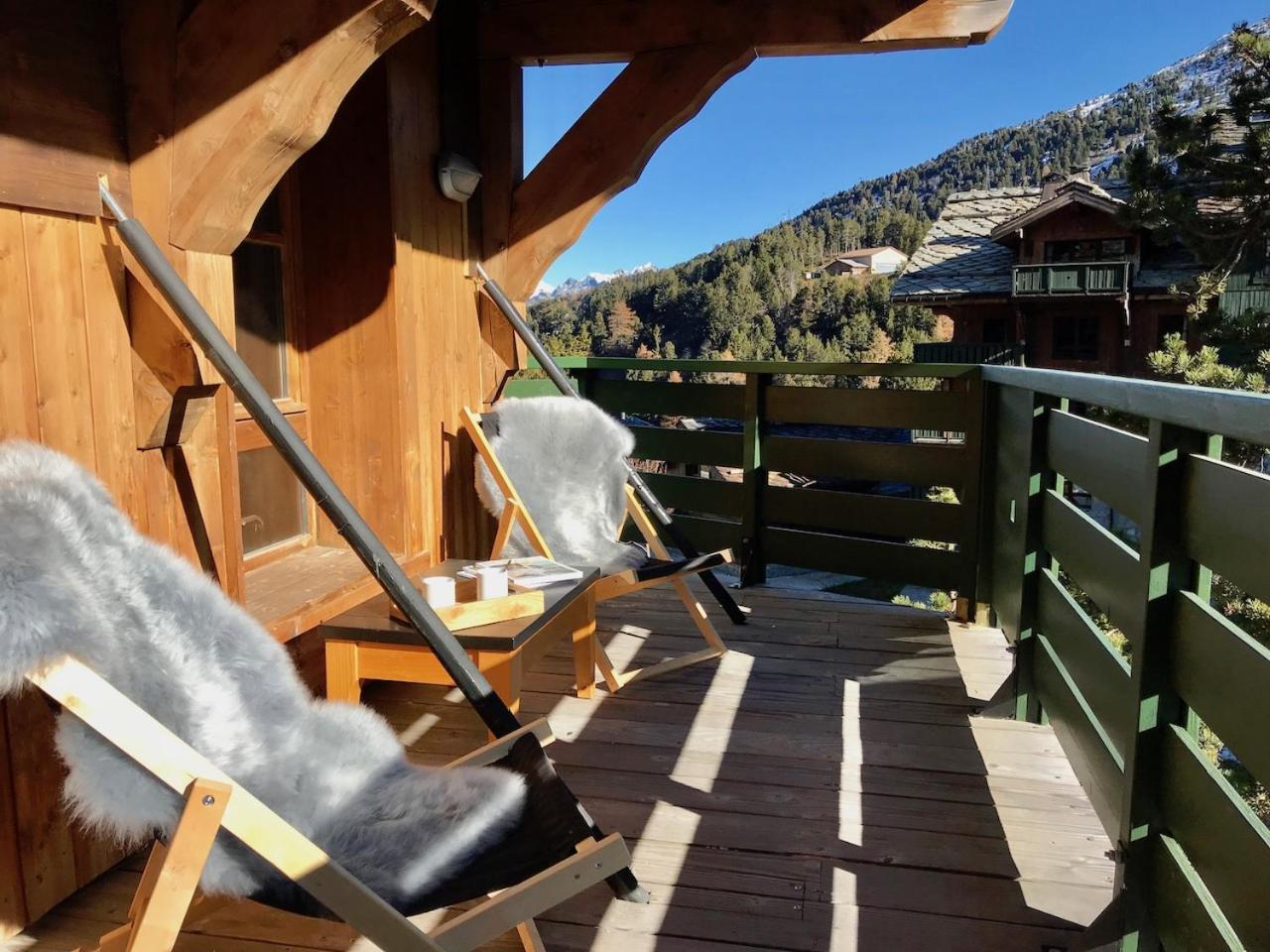 Arc 1950 - Appartement 2 Chambres - Ski-In & Out - Grande Terrasse Ensoleillee Les Arcs  エクステリア 写真