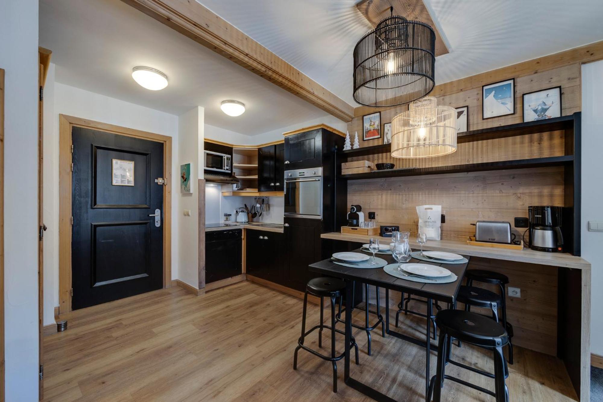 Arc 1950 - Appartement 2 Chambres - Ski-In & Out - Grande Terrasse Ensoleillee Les Arcs  エクステリア 写真