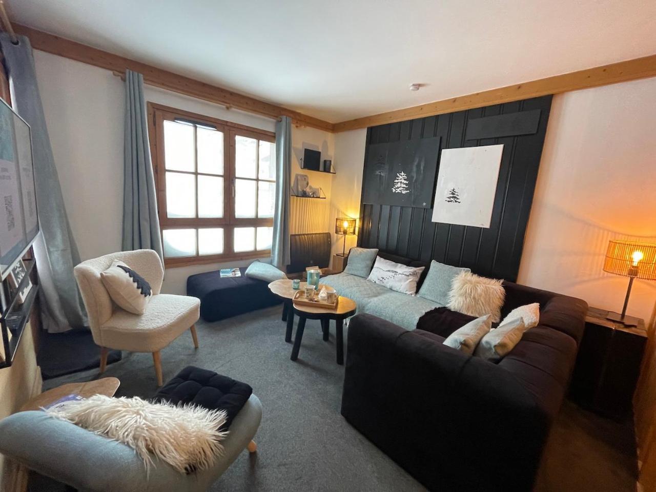 Arc 1950 - Appartement 2 Chambres - Ski-In & Out - Grande Terrasse Ensoleillee Les Arcs  エクステリア 写真