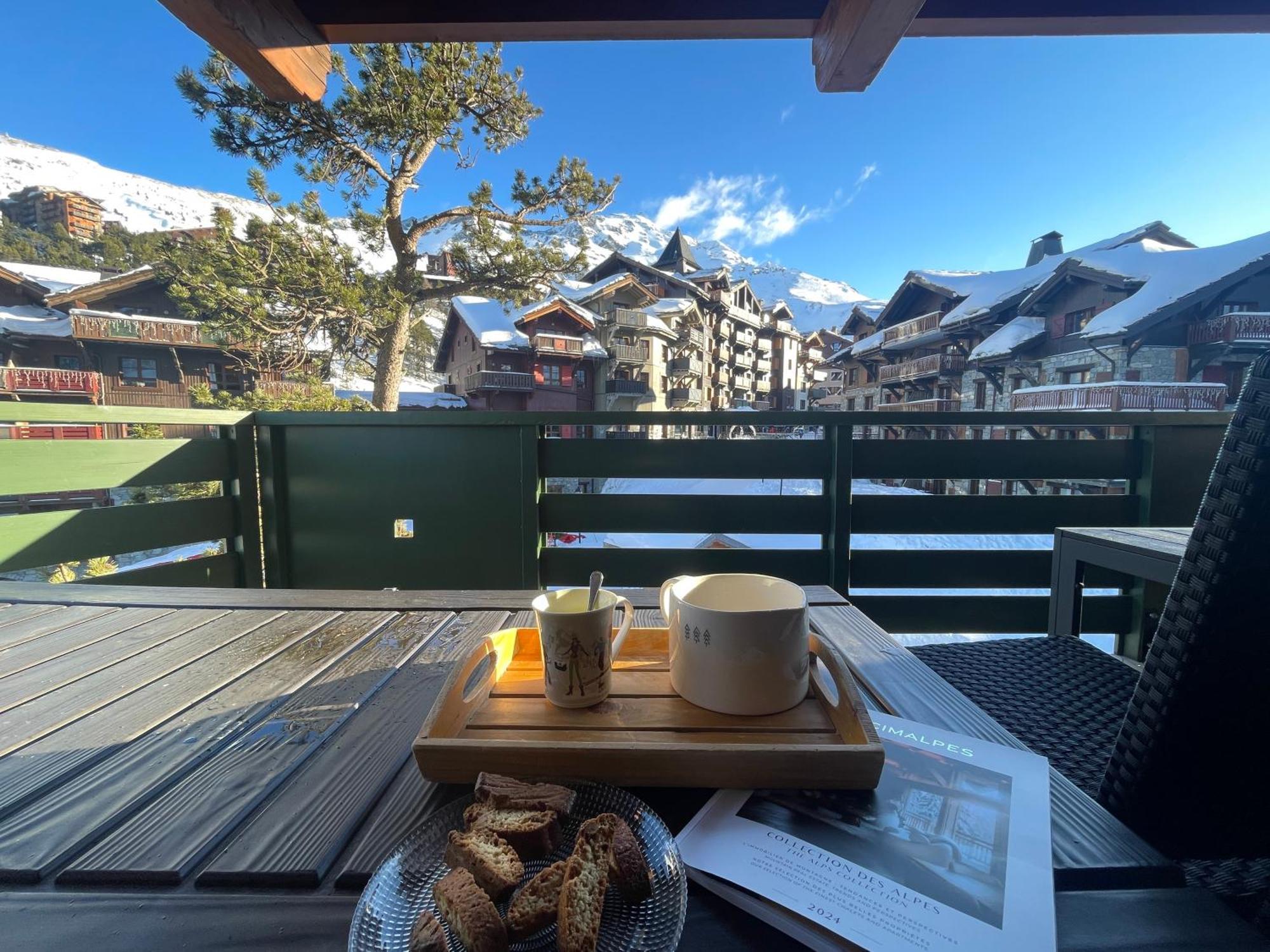 Arc 1950 - Appartement 2 Chambres - Ski-In & Out - Grande Terrasse Ensoleillee Les Arcs  エクステリア 写真